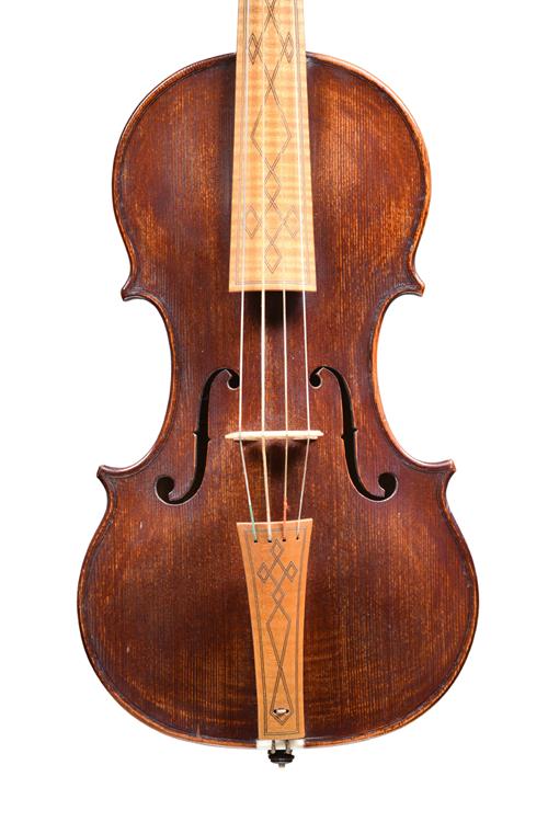 Ralph Plumb Baroque violin front
