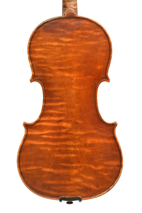 Glenister violin back