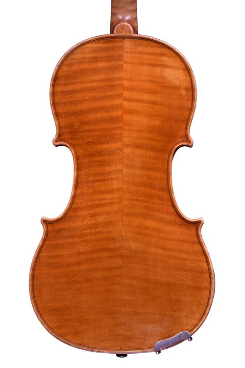 George Pyne violin back