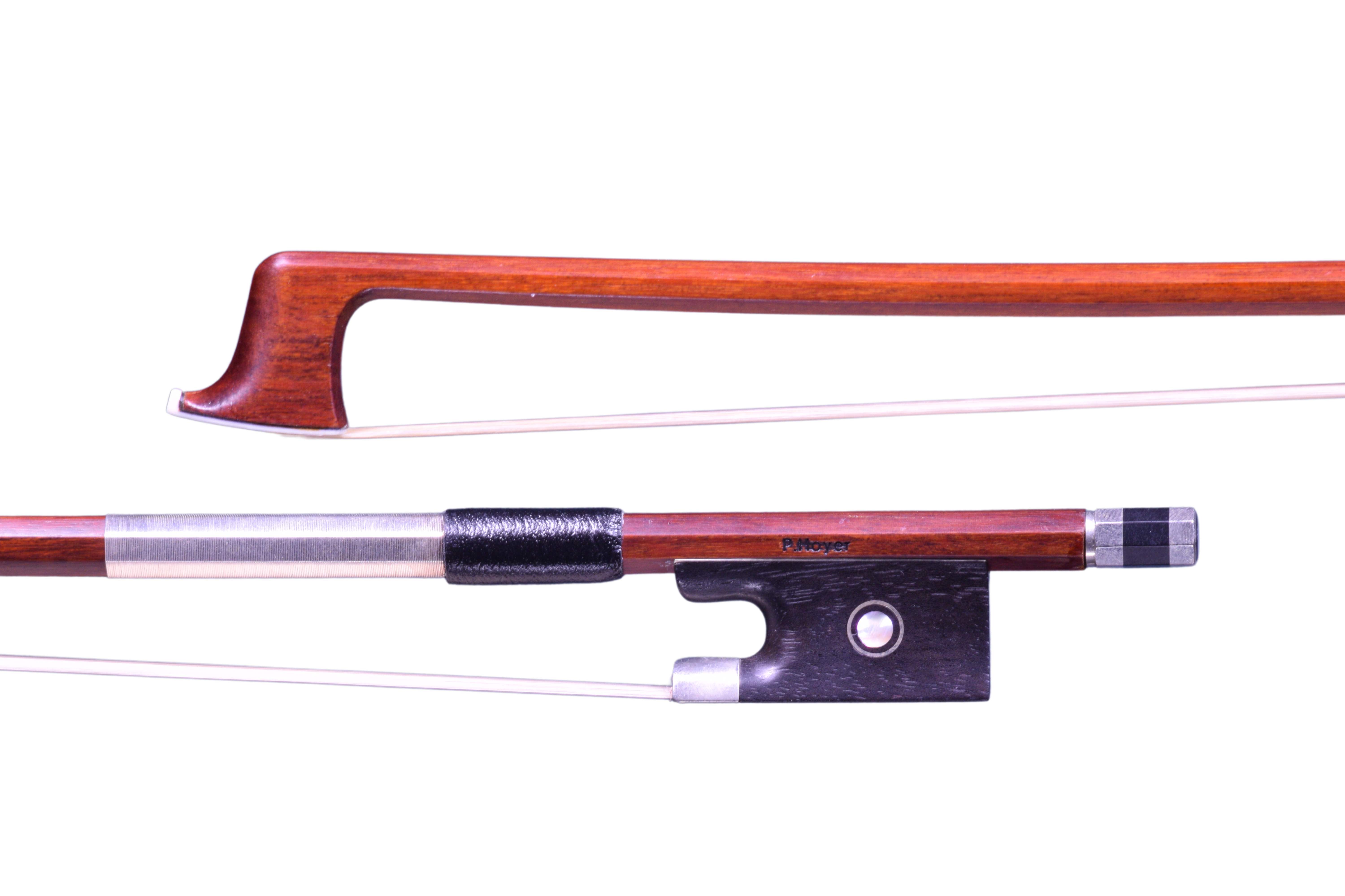 P. Hoyer violin bow frog and head